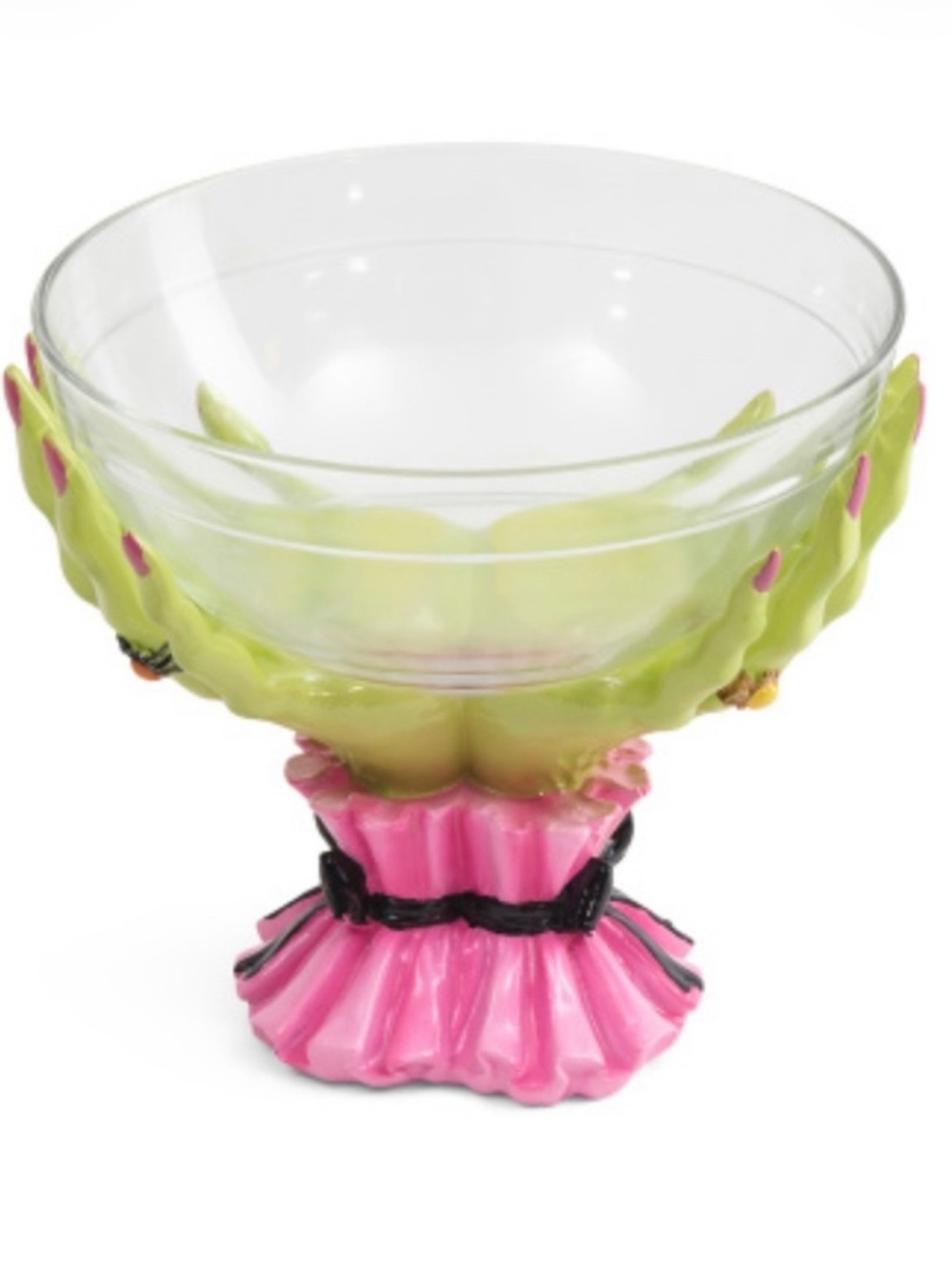 BNWT HALLOWEEN BROOMSTICK BLVD GREEN WITCH HANDS BOWL